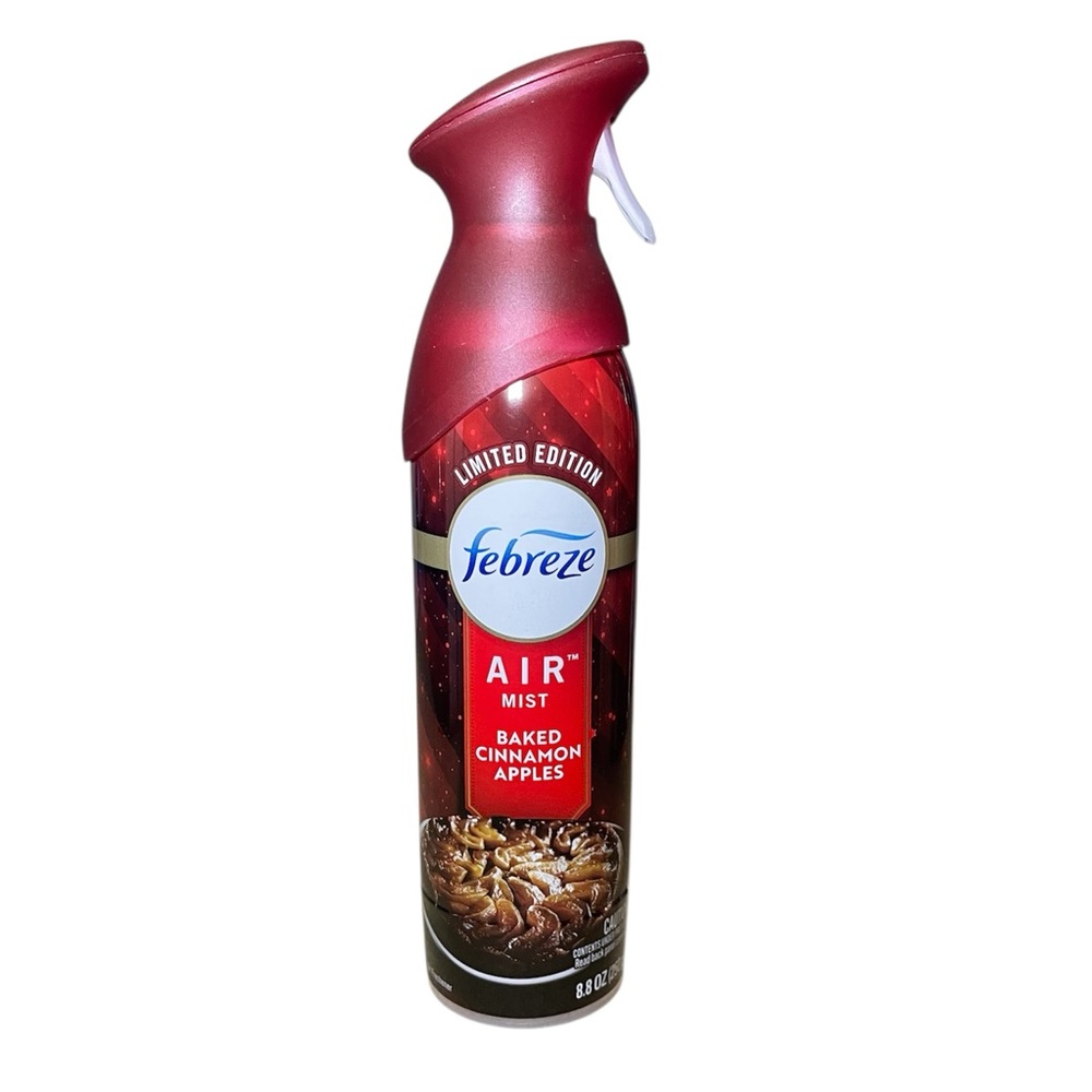 Febreze Limited Edition Baked Cinnamon Apples Air Freshener Spray 8.8 oz